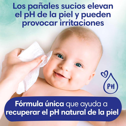 Dodot Aqua Pure Baby Wipes, 1,296 Wipes, Helps Restore Skin's Natural PH, 99% Water