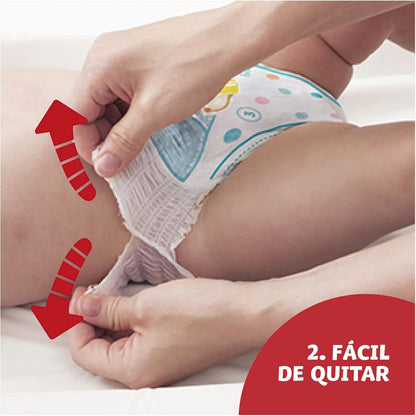 Dodot Nappy - Activity Pants, Size 6 (14-19 kg), 70 Nappies + Gift of 1 Pack of 40 Wipes with 360 Adjustment Anti-Leak Extra Soft